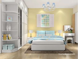 尚品宅配 寧靜田園 韓式田園臥房家具9件套