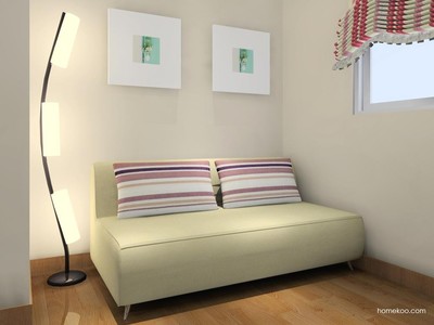 書房裝修效果圖_家具書房效果圖C3344_尚品宅配