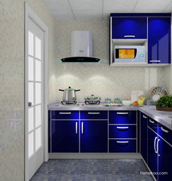 廚房裝修效果圖 新實用主義廚房效果圖f4608 尚品宅配