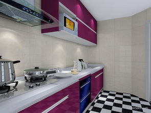 廚房裝修效果圖 新實用主義廚房效果圖f7385 尚品宅配